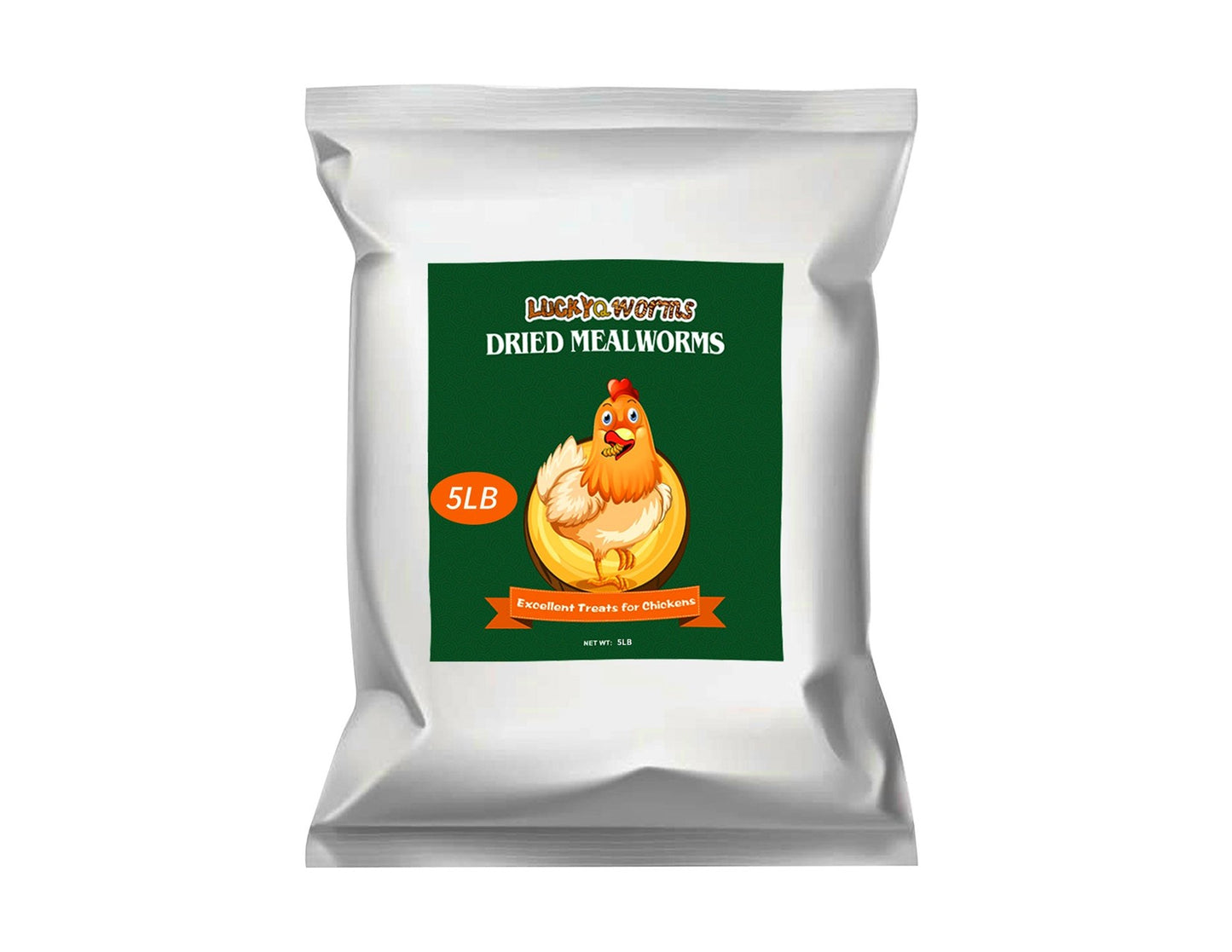 LuckyQ Mealworms 5lb