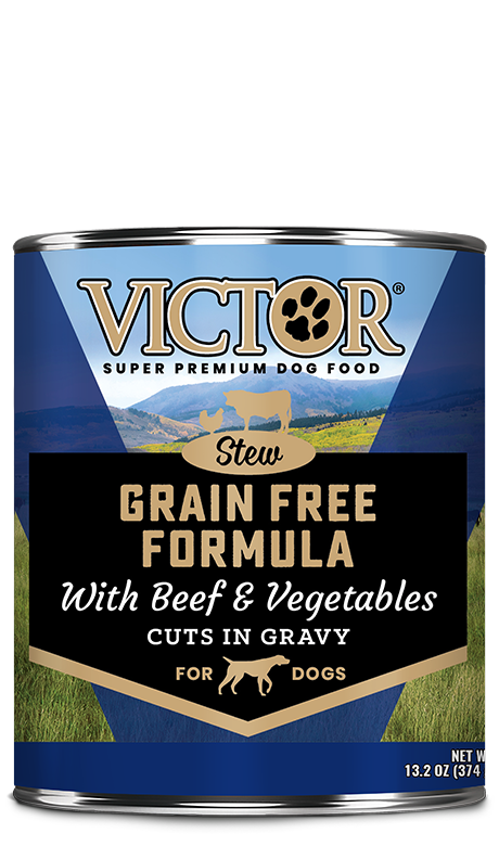 Victor Canned Dog Food Beef and Vegetables Grain Free