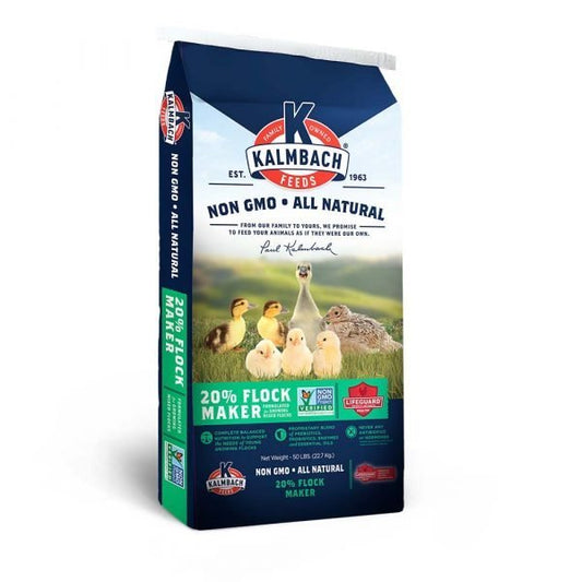 Kalmbach 20% Flock Maker Crumble Non-GMO