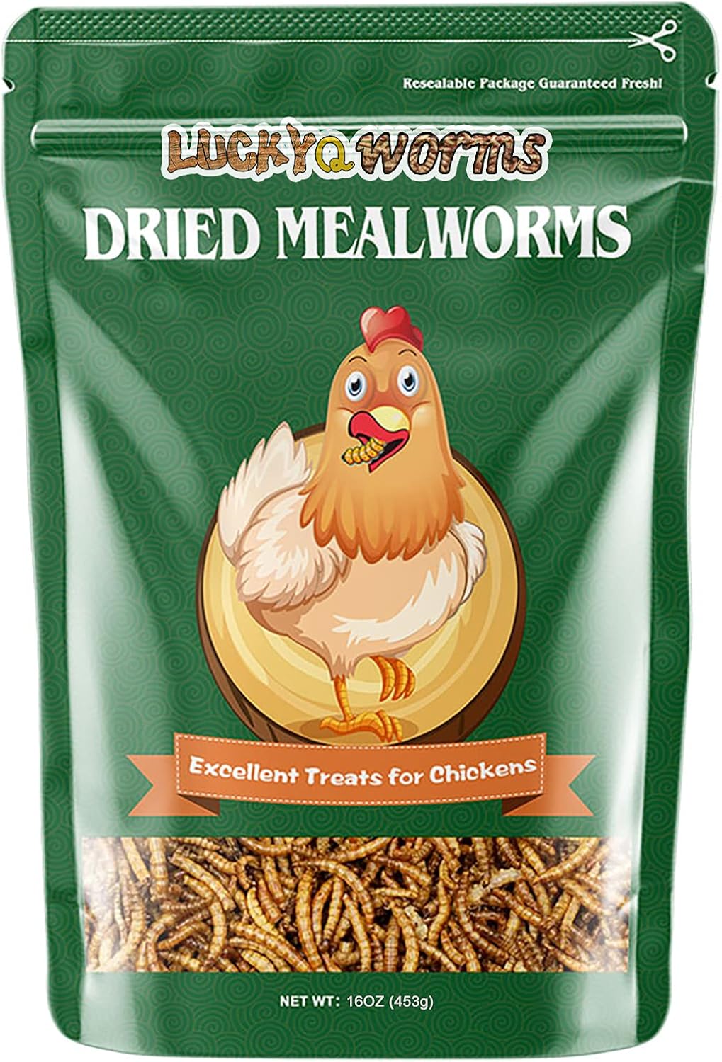 LuckyQ Mealworms 1lb