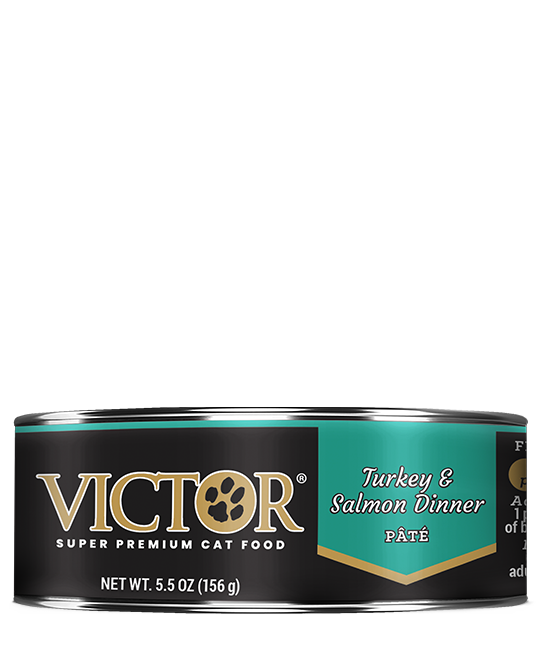 Victor Turkey & Salmon Dinner Canned Cat Food