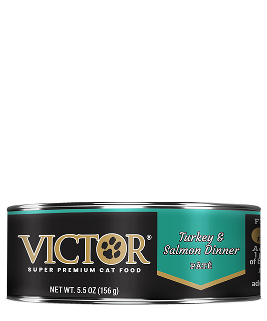 Victor Turkey & Salmon Dinner Canned Cat Food