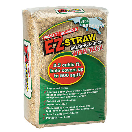 EZ-Straw Mulch W/Tack