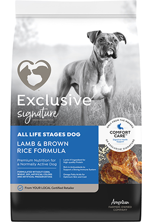 Exclusive Lamb & Brown Rice All Life Stages Dog Food