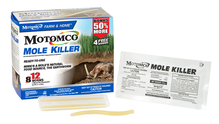 Motomco Mole Killer Worms